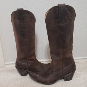 Old Gringo Yippee Ki Yay Sz 8 Tall Cowgirl Boots